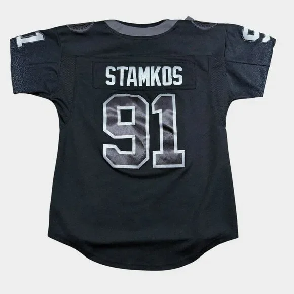 Steven Stamkos Tampa Bay Lightning Black Disrupt Jersey NHL Youth L/XL Captain C - Picture 2 of 10